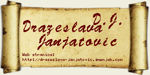 Dražeslava Janjatović vizit kartica